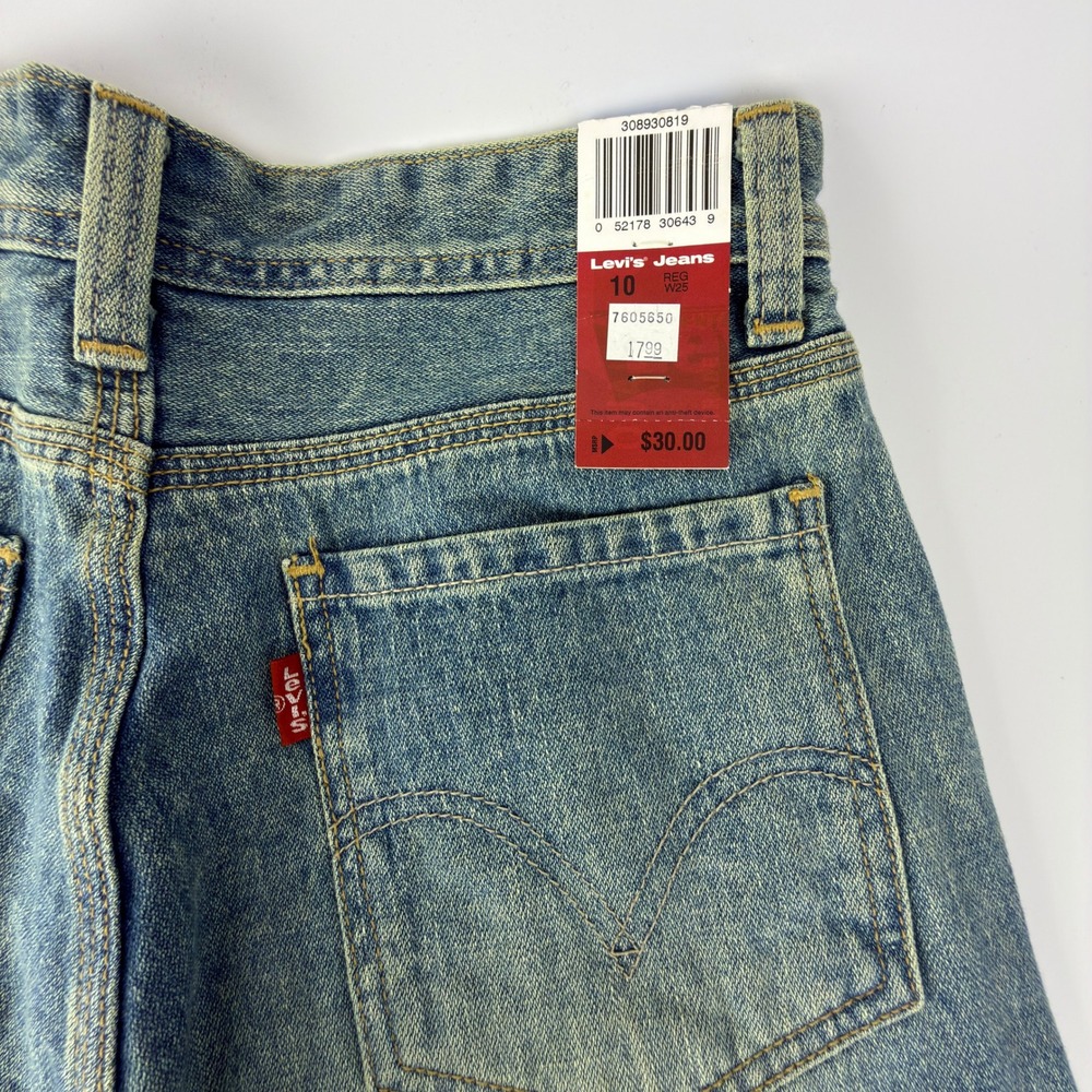 Levis Boys‎ Size 10 Painter Shorts Denim Blue W25 Regular Workwear NWT 308930819